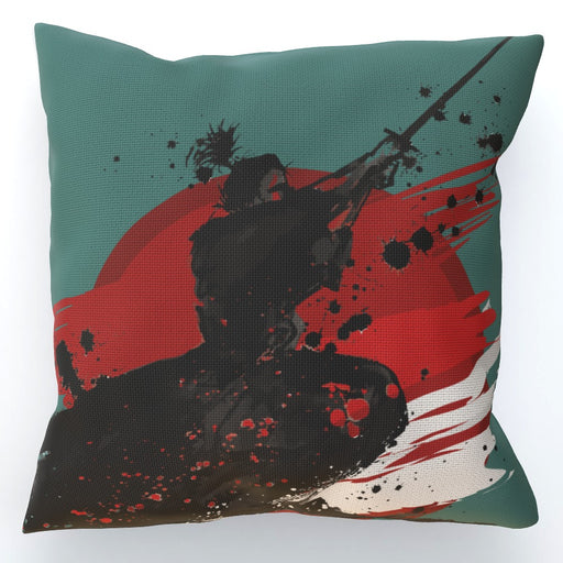 Cushion - Samurai Green - printonitshop