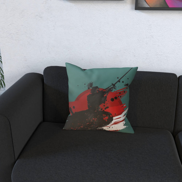 Cushion - Samurai Green - printonitshop