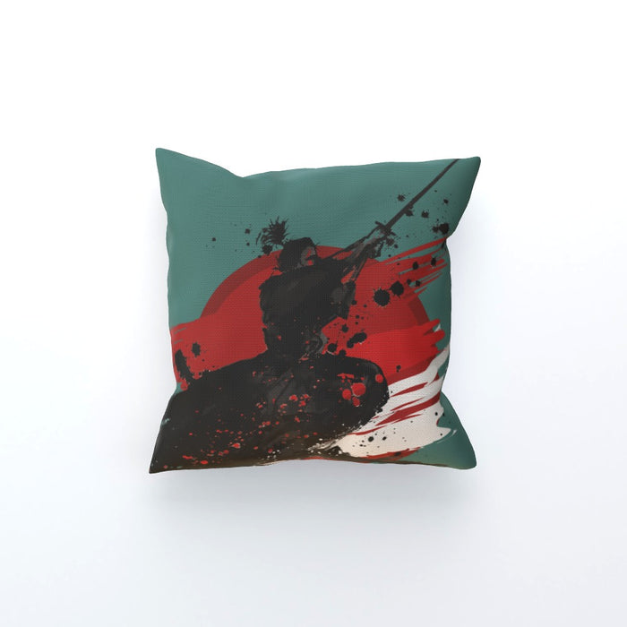 Cushion - Samurai Green - printonitshop