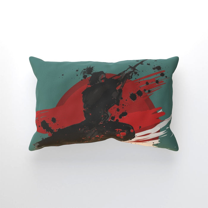 Cushion - Samurai Green - printonitshop