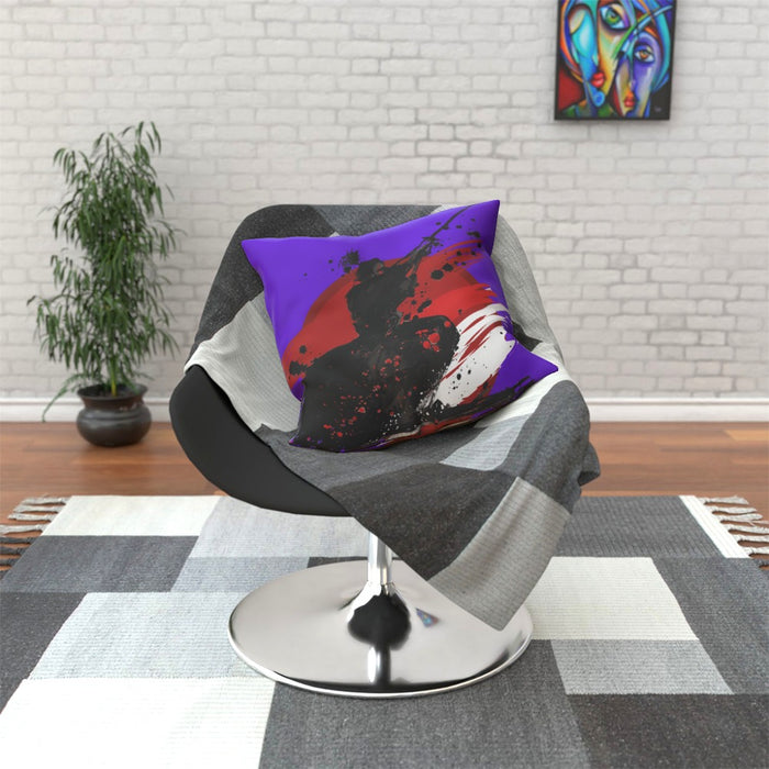 Cushion - Samurai Purple - printonitshop