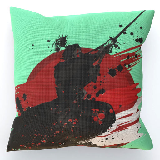 Cushion - Samurai Zest Green - printonitshop