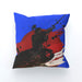 Cushion - Samurai Blue - printonitshop