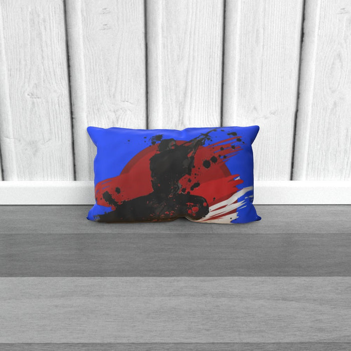 Cushion - Samurai Blue - printonitshop