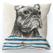 Cushion - To Cool For School Bulldog - printonitshop