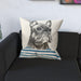 Cushion - To Cool For School Bulldog - printonitshop