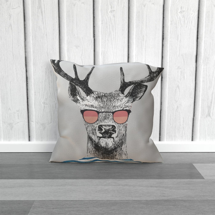 Cushion - To Cool For School Deer - printonitshop