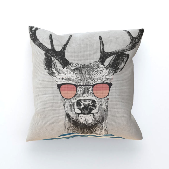 Cushion - To Cool For School Deer - printonitshop