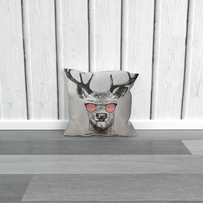 Cushion - To Cool For School Deer - printonitshop