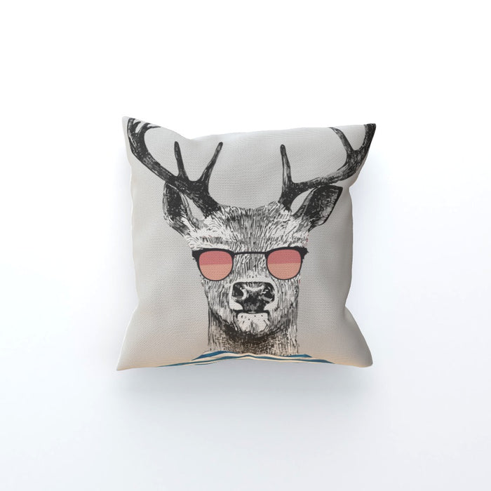 Cushion - To Cool For School Deer - printonitshop