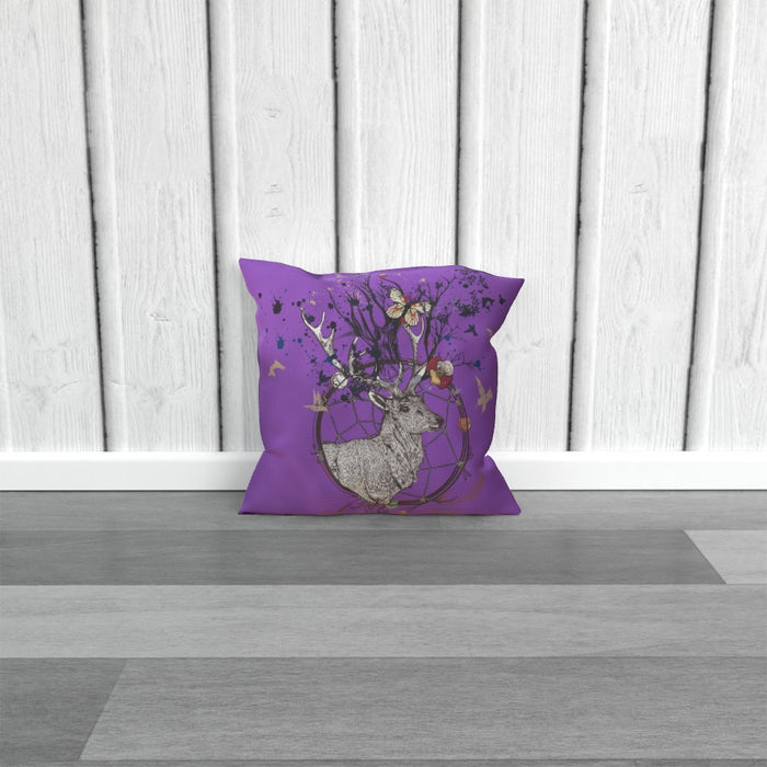 Cushion - Dream Catching Deer - printonitshop