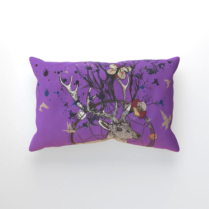 Cushion - Dream Catching Deer - printonitshop