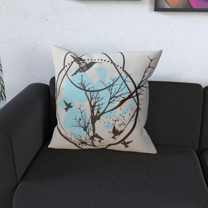 Cushion - Bird Tree - printonitshop