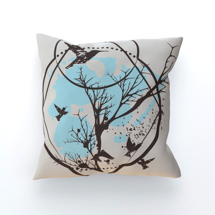 Cushion - Bird Tree - printonitshop