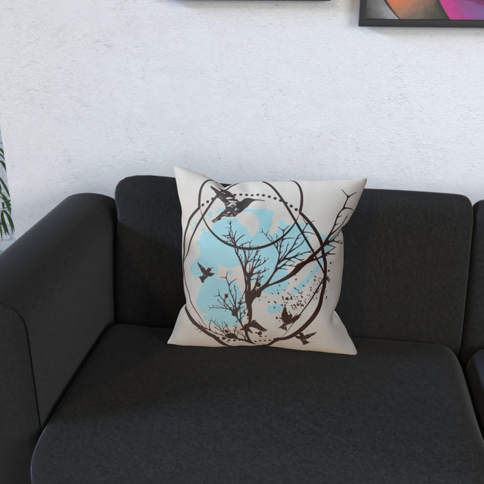 Cushion - Bird Tree - printonitshop