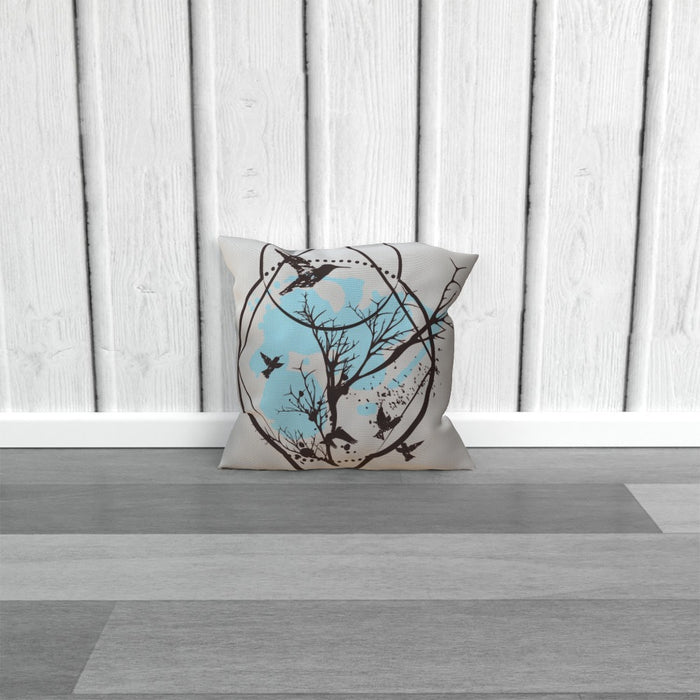 Cushion - Bird Tree - printonitshop