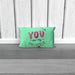 Cushion - You are my universe - Green Zest - printonitshop