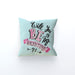 Cushion - Will You Be My Valentine - Pale Blue - printonitshop