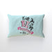 Cushion - Will You Be My Valentine - Pale Blue - printonitshop