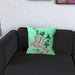 Cushion - Will You Be My Valentine - Green Zest - printonitshop