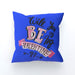 Cushion - Will You Be My Valentine - Blue - printonitshop