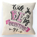 Cushion - Will You Be My Valentine - Cream - printonitshop