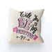 Cushion - Will You Be My Valentine - Cream - printonitshop