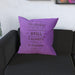 Cushion - I Love You Still - Purple - printonitshop