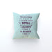 Cushion - I Love You Still - Pale Blue - printonitshop