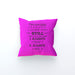 Cushion - I Love You Still - Pink - printonitshop