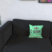 Cushion - I Love You More Thank Cupcakes - Green Zest - printonitshop