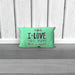 Cushion - I Love You More Thank Cupcakes - Green Zest - printonitshop