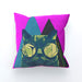 Cushion - Mr Cool Cat Pink - printonitshop