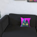 Cushion - Mr Cool Cat Pink - printonitshop