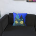 Cushion - Mr Cool Cat Blue - printonitshop