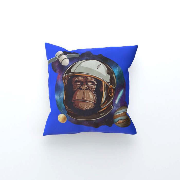 Cushion - Space Chimp Blue - printonitshop