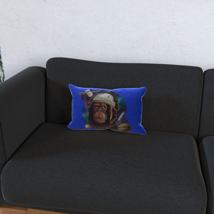 Cushion - Space Chimp Blue - printonitshop