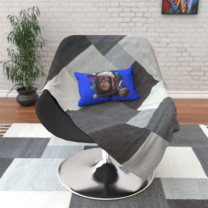 Cushion - Space Chimp Blue - printonitshop