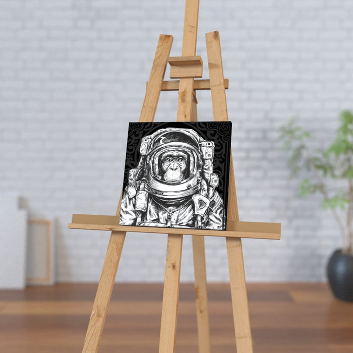 Wall Canvas - Space Monkey - printonitshop