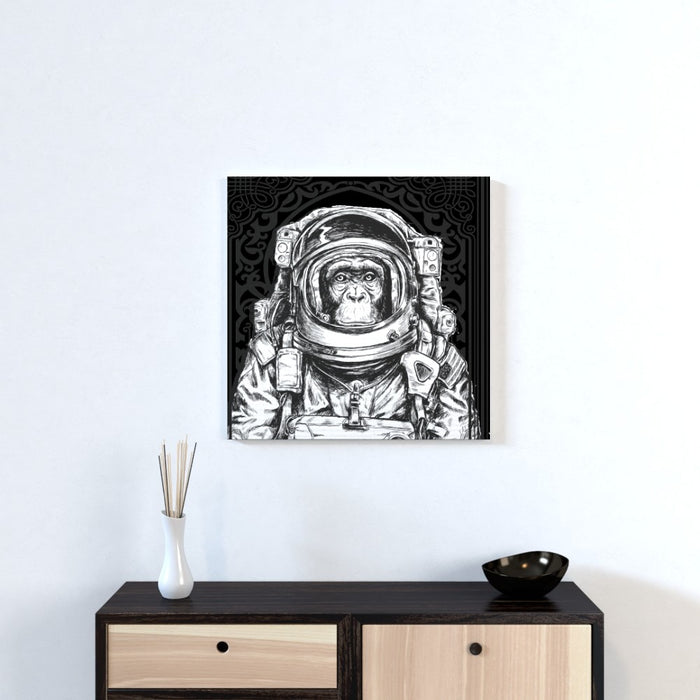 Wall Canvas - Space Monkey - printonitshop