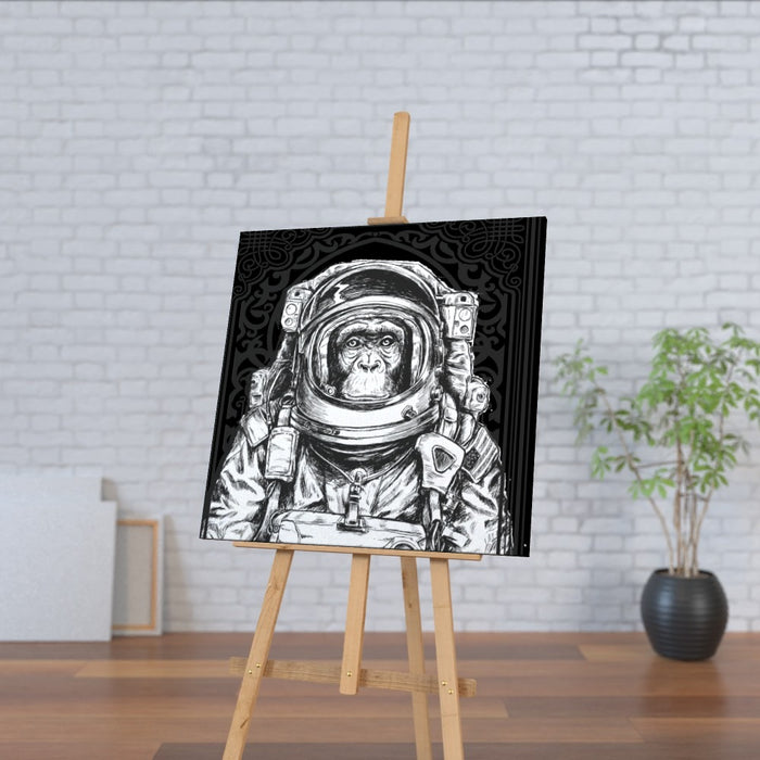 Wall Canvas - Space Monkey - printonitshop