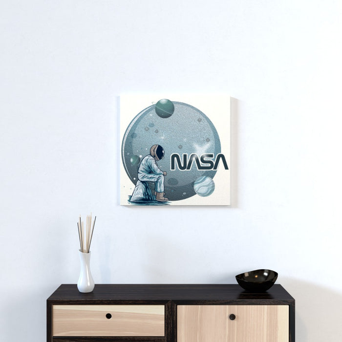 Wall Canvas - Lonely Astronaut - printonitshop