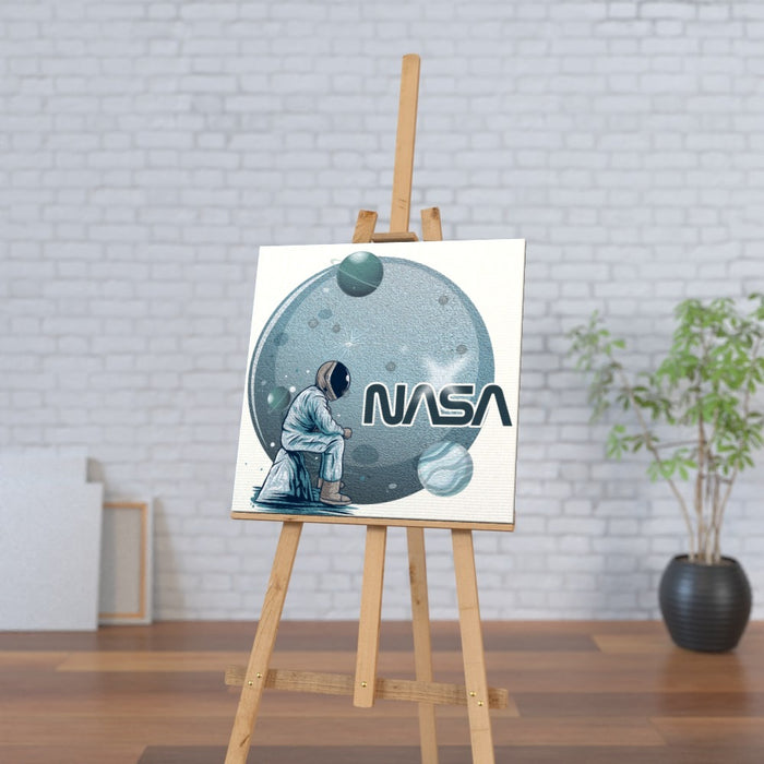 Wall Canvas - Lonely Astronaut - printonitshop