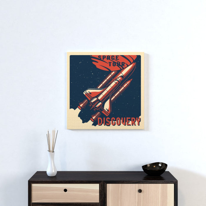 Wall Canvas - Space Tour - printonitshop