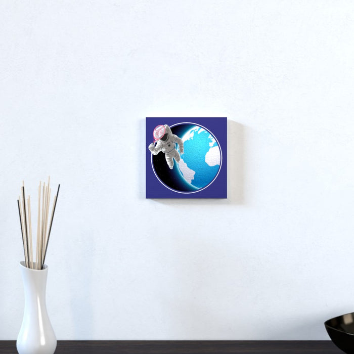 Wall Canvas - Racket Spaceman - printonitshop