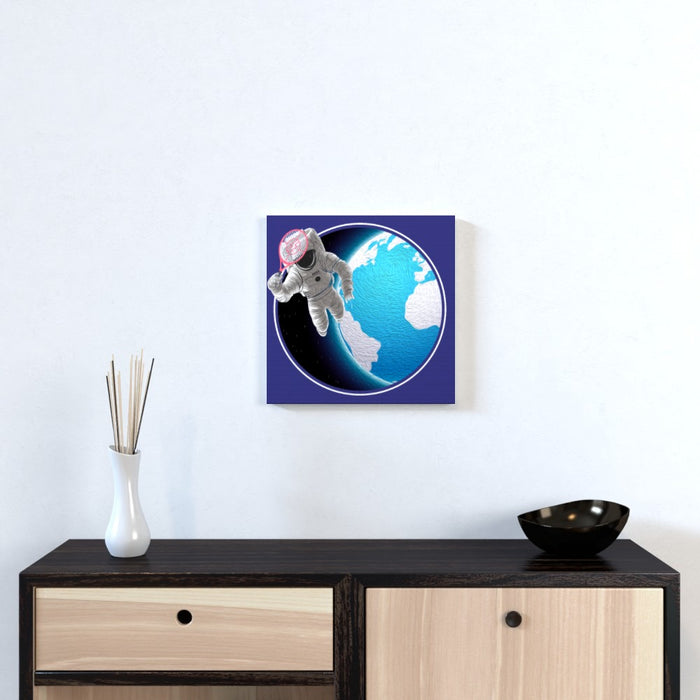 Wall Canvas - Racket Spaceman - printonitshop