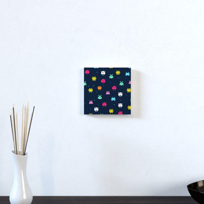 Wall Canvas - Invaders - printonitshop