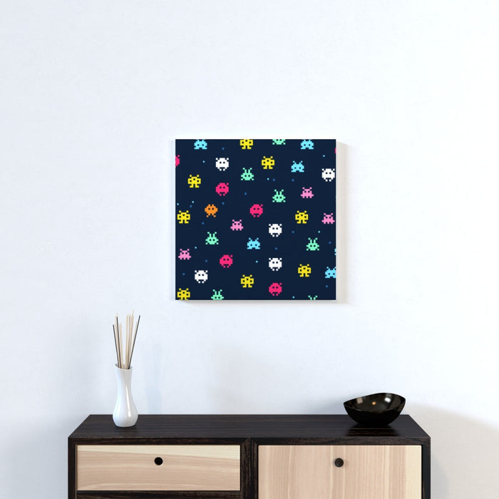 Wall Canvas - Invaders - printonitshop