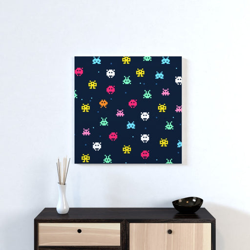 Wall Canvas - Invaders - printonitshop