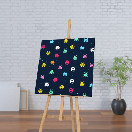 Wall Canvas - Invaders - printonitshop